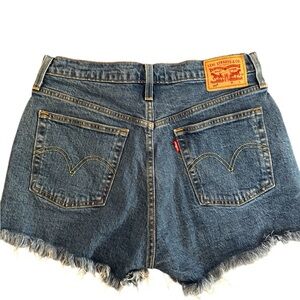 Levi's 501 Women's Blue Denim Jean Shorts Sz 29